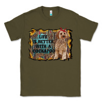 Army Green life is better with a cockapoo Classic Tee - RanaPortraitStore