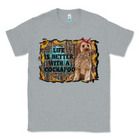 Heather Grey life is better with a cockapoo Classic Tee - RanaPortraitStore