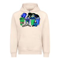 Sandshell wrestling coffee cups Urban Hoodie - NancyCooperArtShop
