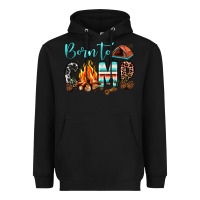 Black born to camp Heavyweight Hoodie - JahusDesignShop