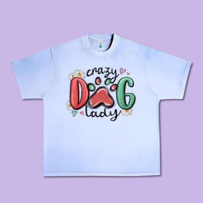 Urban Heavy Tee crazy dog lady