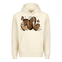Sandshell melanin hearts Premium Hoodie - MaliasSmallBusiness