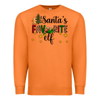 Carrot santa's favorite elf Premium Sweatshirt - AdoDesignShop