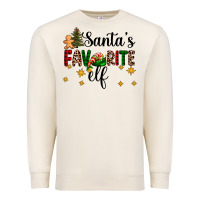 Sandshell santa's favorite elf Premium Sweatshirt - AdoDesignShop
