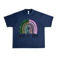 Navy mom of both rainbow Urban Heavy Tee - MaliasSmallBusiness