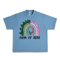 Pebble Blue mom of both rainbow Urban Heavy Tee - MaliasSmallBusiness