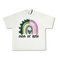 Pistachio mom of both rainbow Urban Heavy Tee - MaliasSmallBusiness