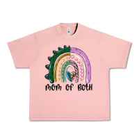 Salmon mom of both rainbow Urban Heavy Tee - MaliasSmallBusiness