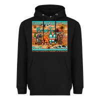 Black born to camp Heavyweight Hoodie - JahusDesignShop