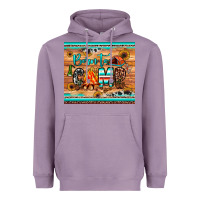 Lavender born to camp Heavyweight Hoodie - JahusDesignShop