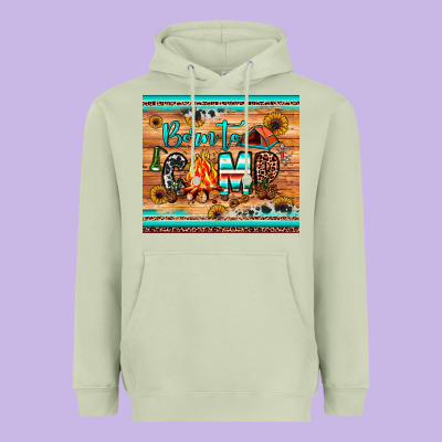 Born To Camp Heavyweight Hoodie Designed By Jahusdesignshop
