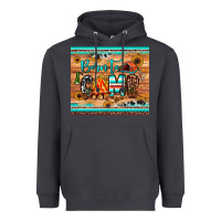 Smoke born to camp Heavyweight Hoodie - JahusDesignShop