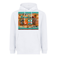 White born to camp Heavyweight Hoodie - JahusDesignShop
