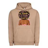 Pigment Burro i love the woman i've become because i fought to b Urban Hoodie - MaliasSmallBusiness