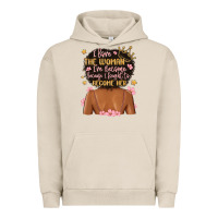 Pigment French Oak i love the woman i've become because i fought to b Urban Hoodie - MaliasSmallBusiness