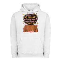 Pigment Lunar Rock i love the woman i've become because i fought to b Urban Hoodie - MaliasSmallBusiness