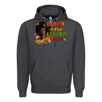 Smoke Black mother leader queen juneteenth Zipper Hoodie - Zillion Design Studio