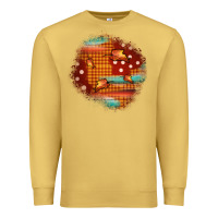 Antique Gold fall patch Premium Sweatshirt - JahusDesignShop