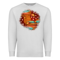 Dove Grey fall patch Premium Sweatshirt - JahusDesignShop