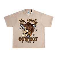 French Oak the lonely cowboy club Urban Heavy Tee - MaliasSmallBusiness