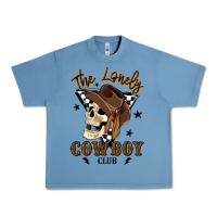 Pebble Blue the lonely cowboy club Urban Heavy Tee - MaliasSmallBusiness