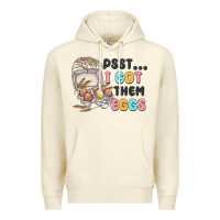 Sandshell psst i got them eggs Premium Hoodie - MaliasSmallBusiness