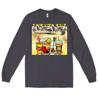 Smoke bus driver coffee cups Long Sleeve Tee - Zillion Design Studio