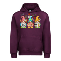 Mauve Wine crafter gnomies Urban Hoodie - NancyCooperArtShop