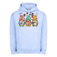 Pigment Grape Ice crafter gnomies Urban Hoodie - NancyCooperArtShop