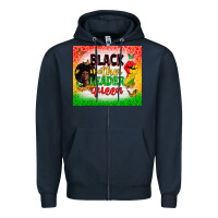 Navy Black mother leader Zipper Hoodie - Zillion Design Studio