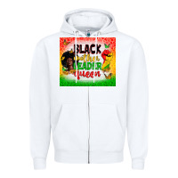 White Black mother leader Zipper Hoodie - Zillion Design Studio
