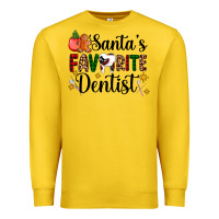 Lemon santa's favorite dentist Premium Sweatshirt - AdoDesignShop