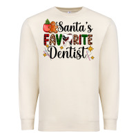 Santa's Favorite Dentist Premium Sweatshirt | Teevron