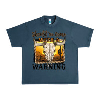 Midnight Navy should've come with a warning Urban Heavy Tee - MaliasSmallBusiness