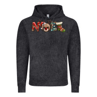 Vintage Black noel with sock and reindeer Vintage Hoodie - AdoDesignShop