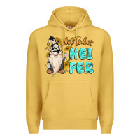 Antique Gold not today heifer cow gnome Premium Hoodie - MaliasSmallBusiness