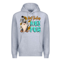 Heather Grey not today heifer cow gnome Premium Hoodie - MaliasSmallBusiness