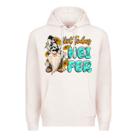 Pale Pink not today heifer cow gnome Premium Hoodie - MaliasSmallBusiness