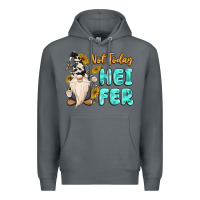 Rock not today heifer cow gnome Premium Hoodie - MaliasSmallBusiness