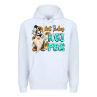 White not today heifer cow gnome Premium Hoodie - MaliasSmallBusiness
