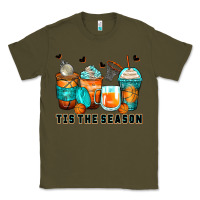 Army Green tis' the season basketball coffee cups Classic Tee - Zillion Design Studio