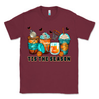 Burgundy tis' the season basketball coffee cups Classic Tee - Zillion Design Studio