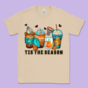 Tis' The Season Basketball Coffee Cups Classic Tee Designed By Zillion Design Studio
