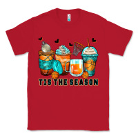 Red tis' the season basketball coffee cups Classic Tee - Zillion Design Studio