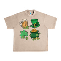 French Oak pot of gold Urban Heavy Tee - MaliasSmallBusiness