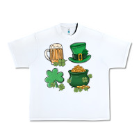 White pot of gold Urban Heavy Tee - MaliasSmallBusiness