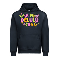 Navy in my delulu era Urban Hoodie - MaliasSmallBusiness