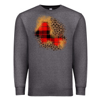 Charcoal Heather christmas patch Premium Sweatshirt - JahusDesignShop