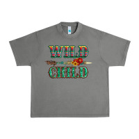 Tornado wild chıld serape sunflower and gemstone with arrow Urban Heavy Tee - Artiststas
