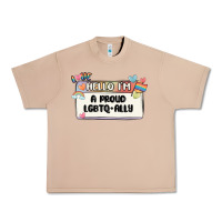 Burro proud ally Urban Heavy Tee - MaliasSmallBusiness